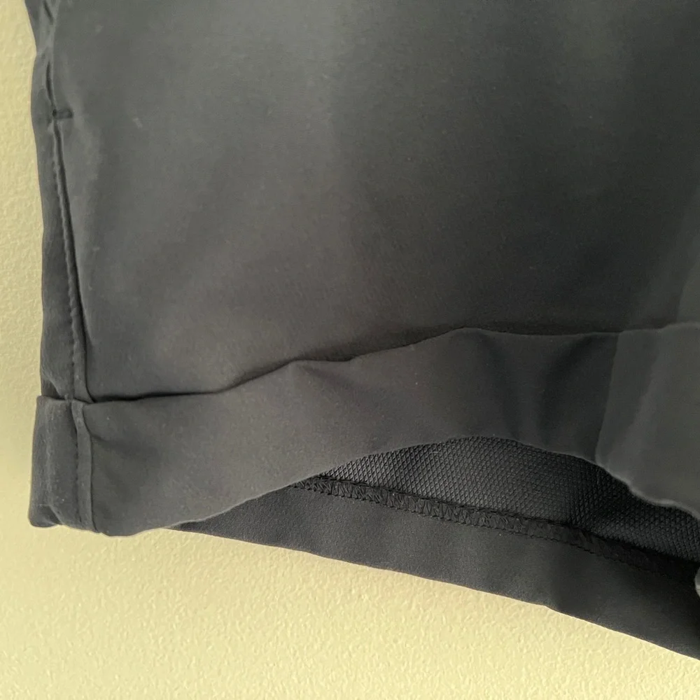 Athleta Midtown Shorts Cuffed Hem with Drawstring - Picture 2 of 5